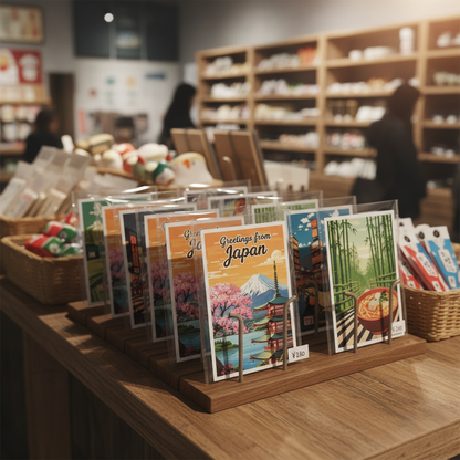 はがきタイプ(30μ)105×155+40 フタ糊付(スリム加工) - 1000枚まとめ売り