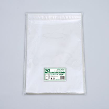 角2タイプ(30μ)240×332+40 フタ糊付(スリム加工) - 100枚パック